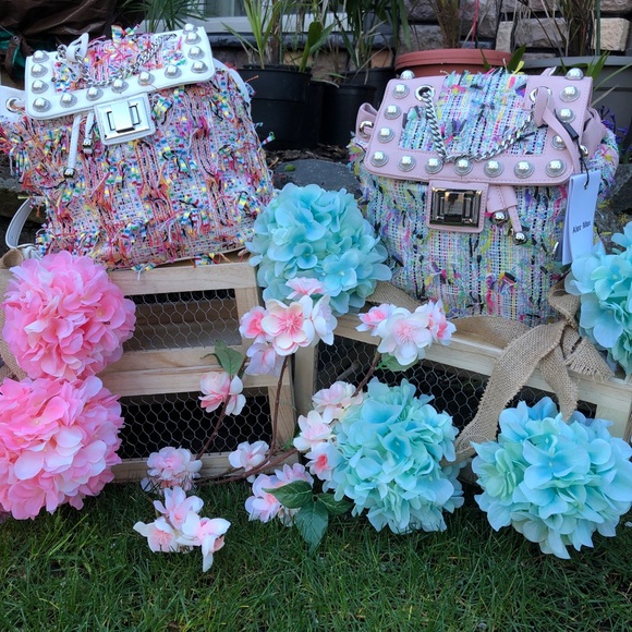 Alex Max Multi Color Loose Tweed Backpack - Picture 1 of 6